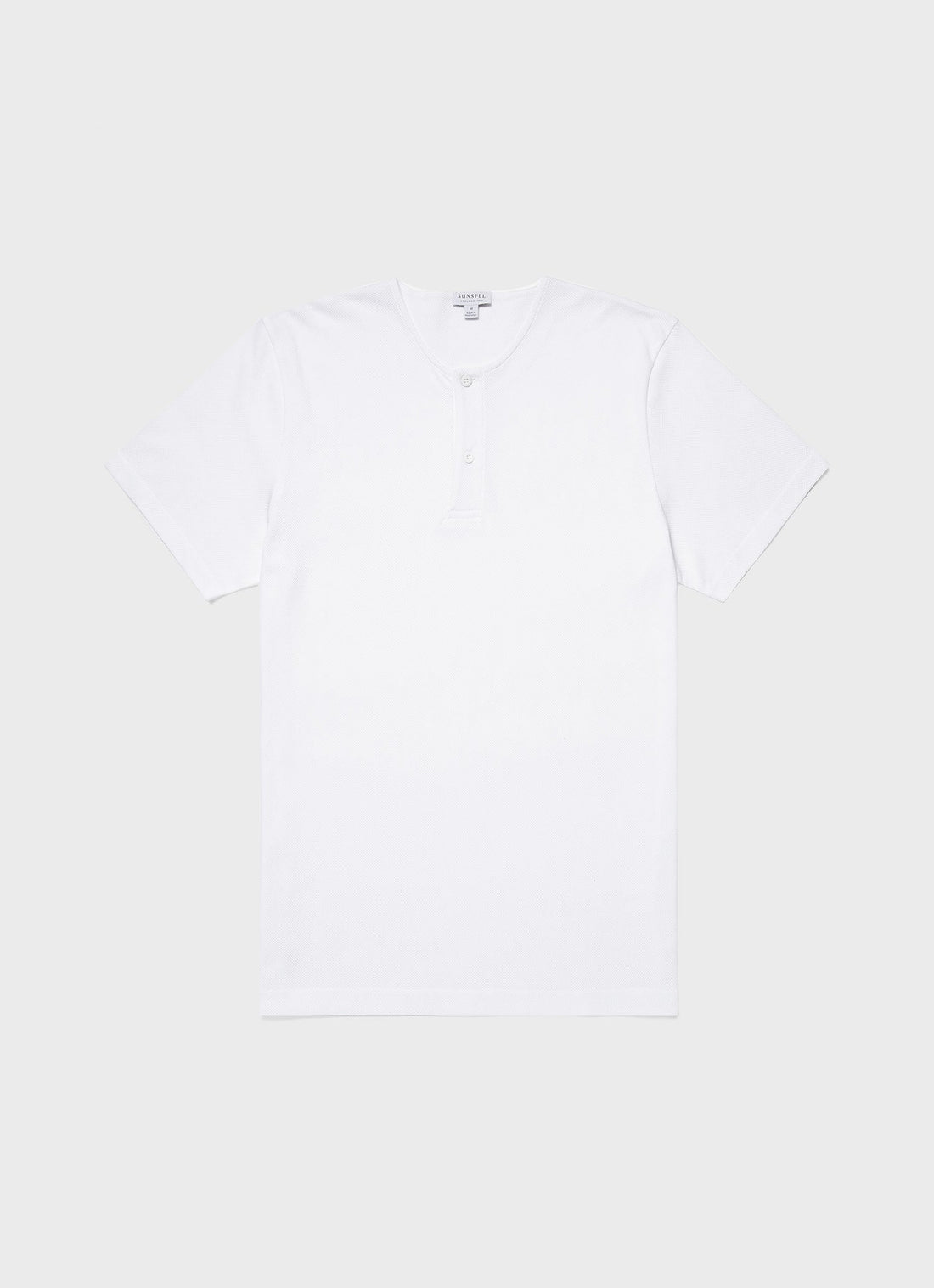 Men's Riviera Henley in White