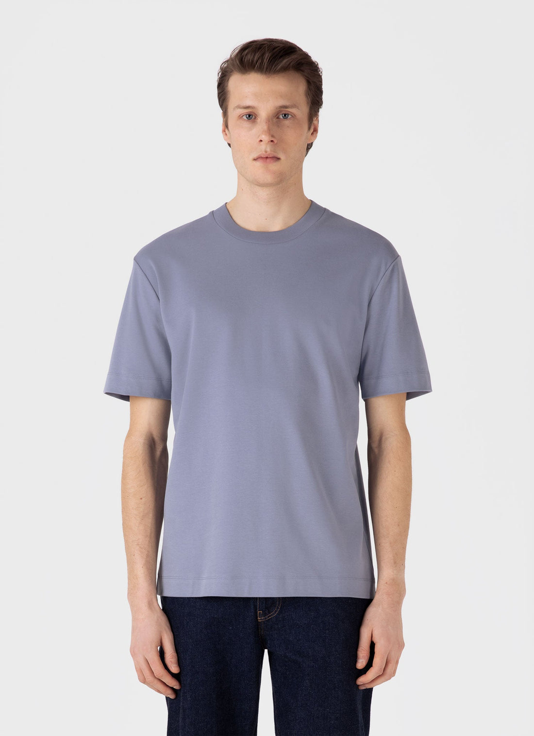 Men's Relaxed Fit Heavyweight T-shirt in Vintage Blue