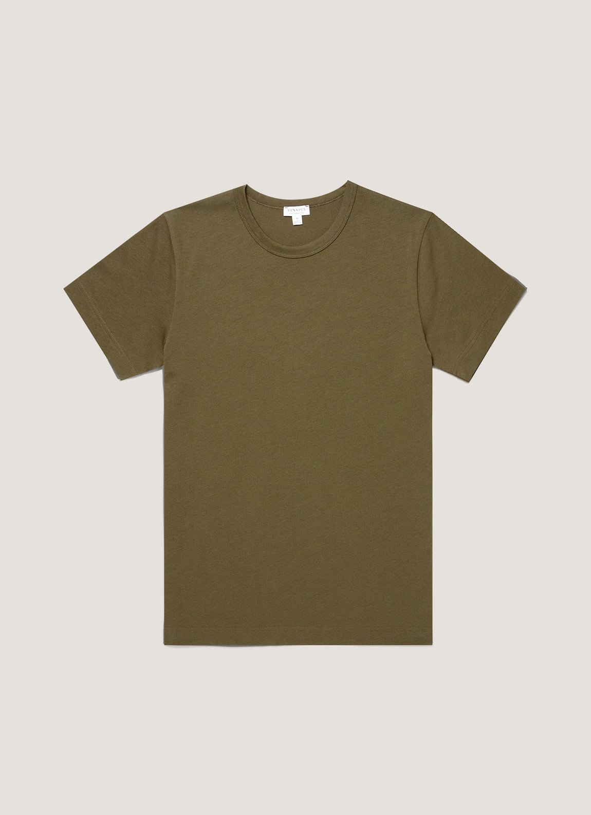 Men's Heavyweight Jersey T-shirt in Deep Olive