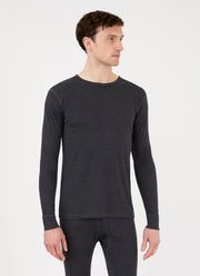 Men's Viloft Thermal T-shirt in Charcoal