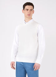 Men's Paul Weller Merino Tank Top in Cotton