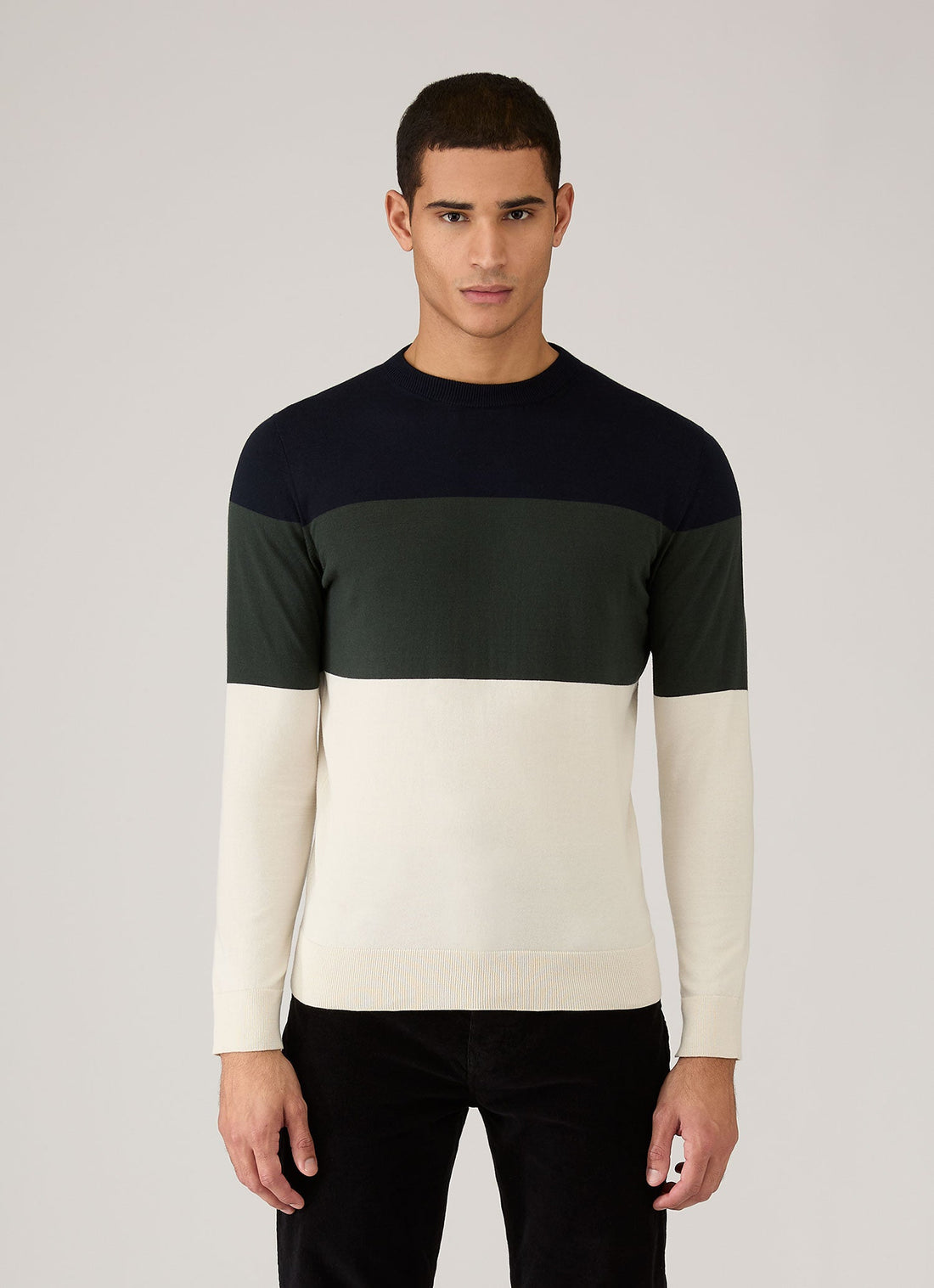 Men's Sunspel x Paul Weller Jumper in Forest