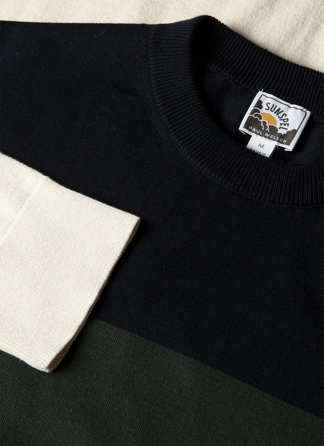Men's Sunspel x Paul Weller Jumper in Forest
