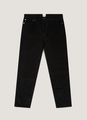 Men's Sunspel x Paul Weller Corduroy Trouser in Black