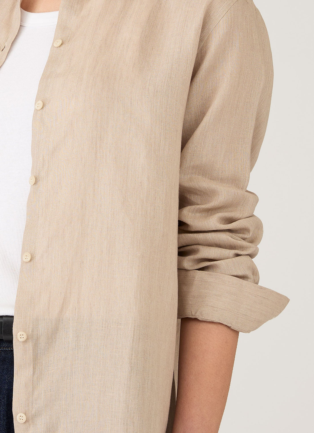 Women's Linen Shirt in Hazelwood
