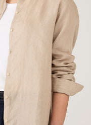 Women's Linen Shirt in Hazelwood