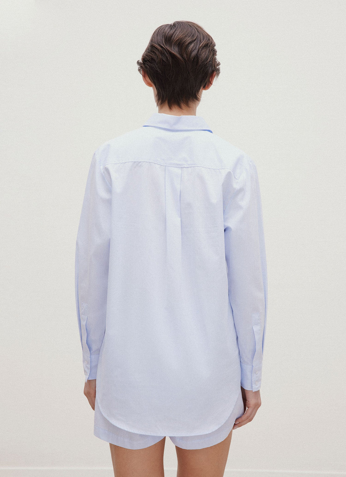 Chemise en popeline à la coupe ample