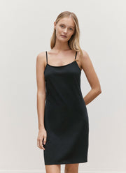 Women's Cotton Slip in Black