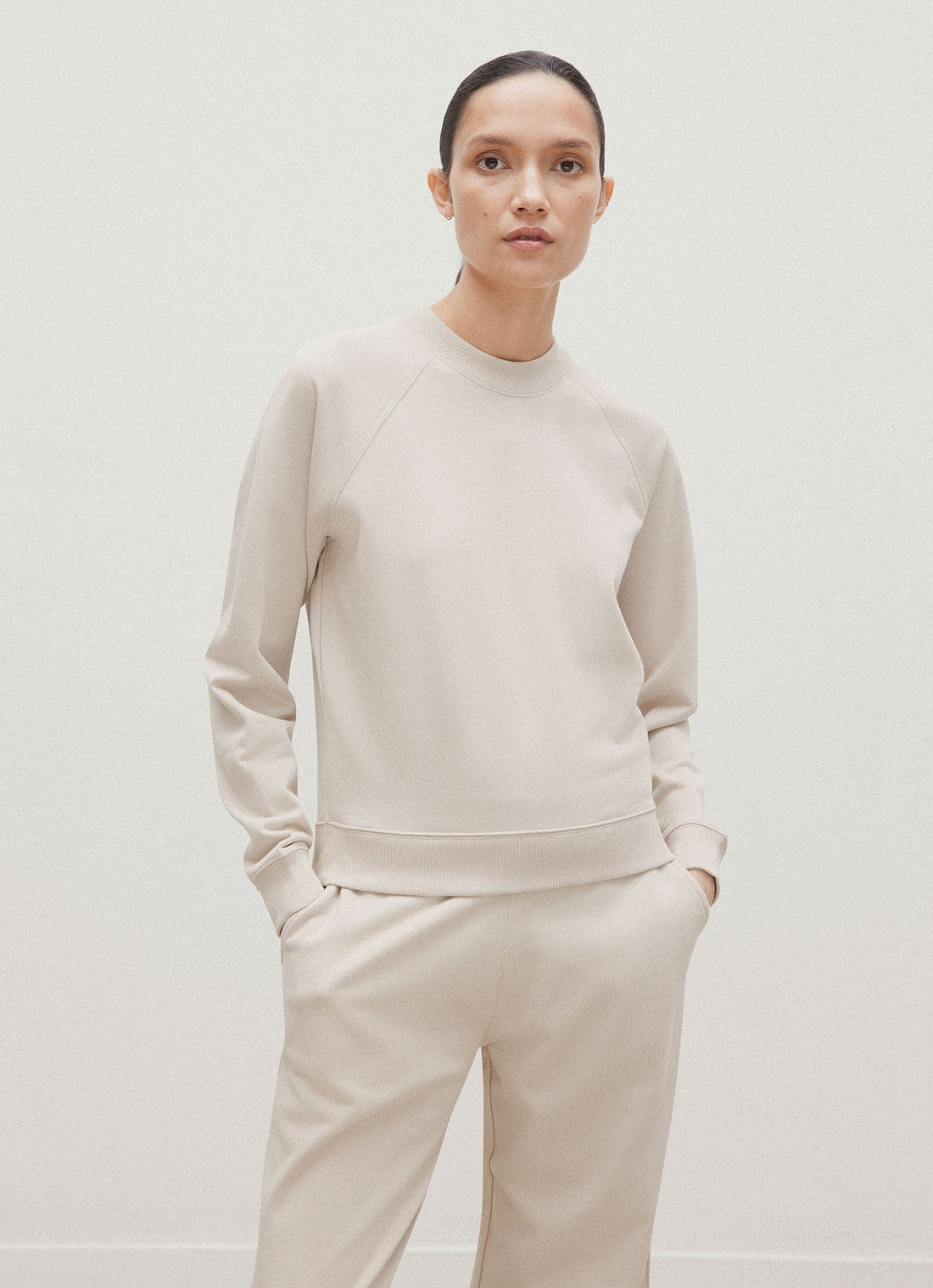 Women's Supima Loopback Sweatshirt in Hazelwood