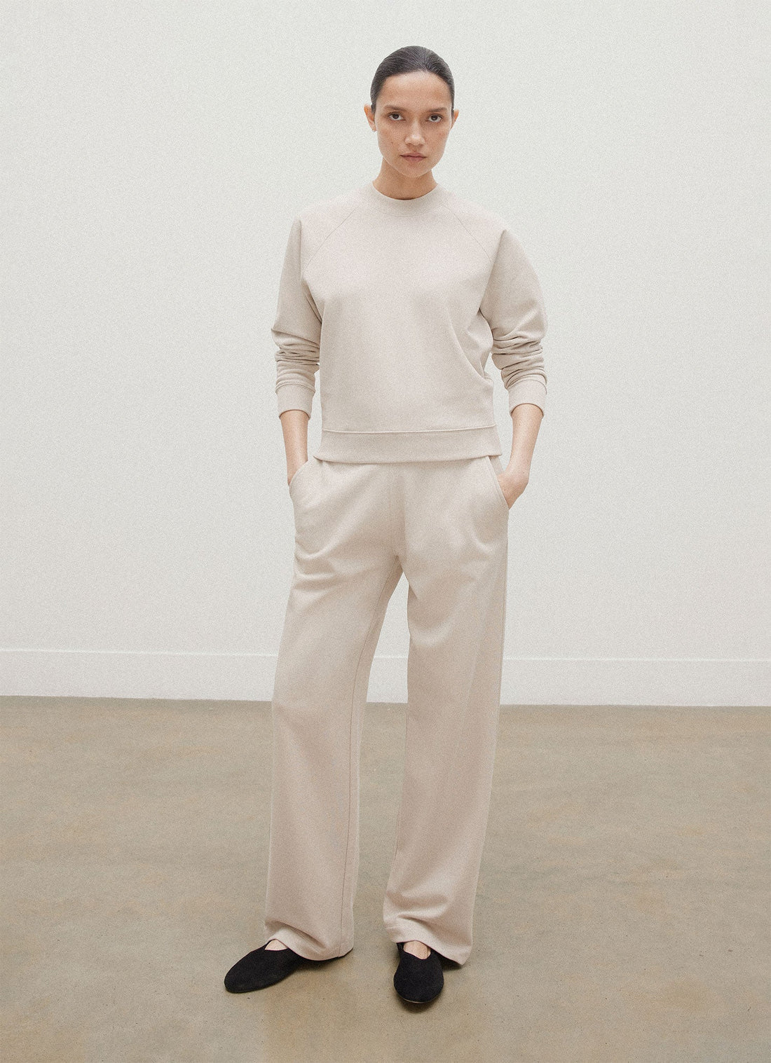 Women's Supima Loopback Sweatshirt in Hazelwood