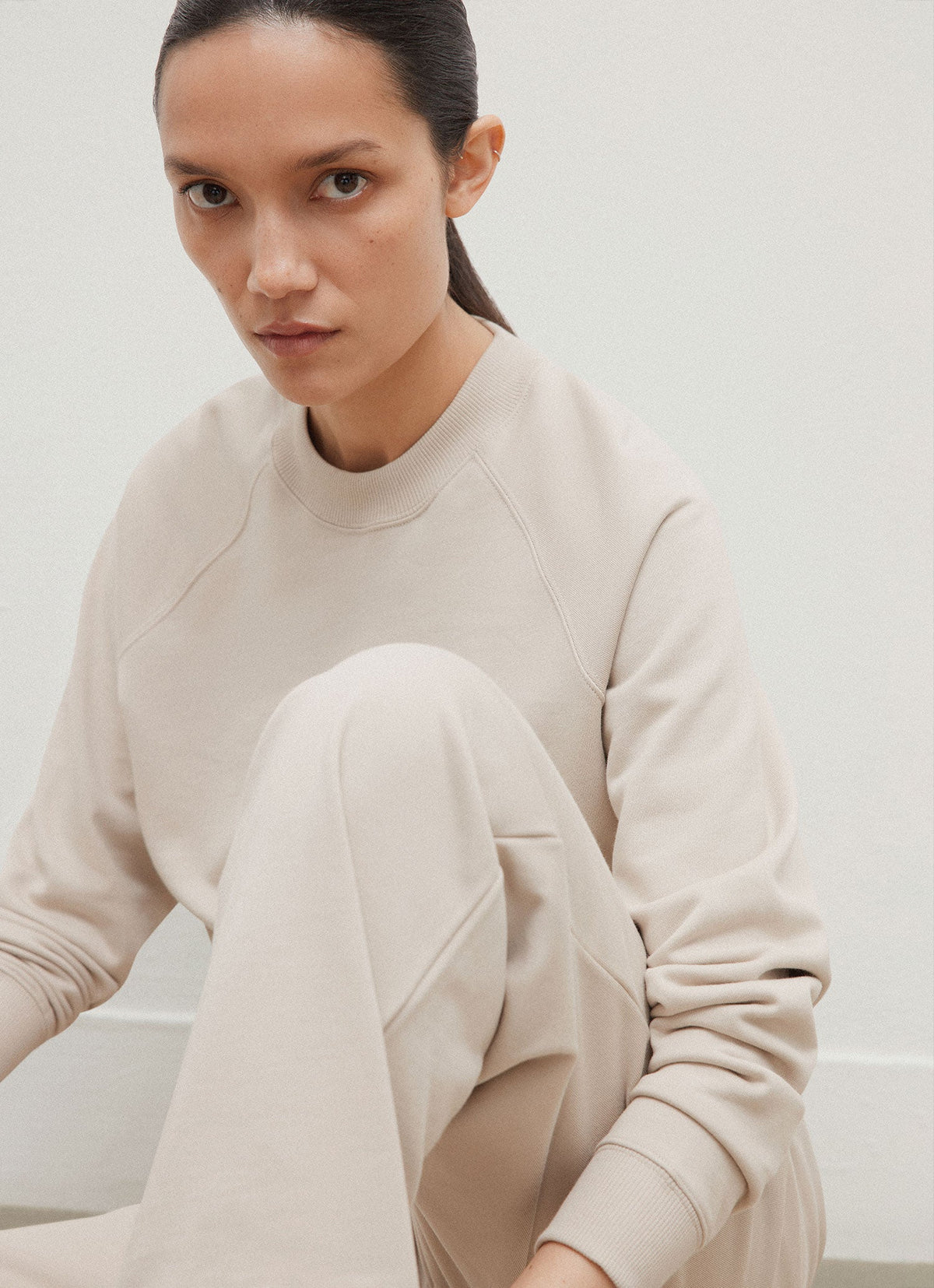 Women's Supima Loopback Sweatshirt in Hazelwood