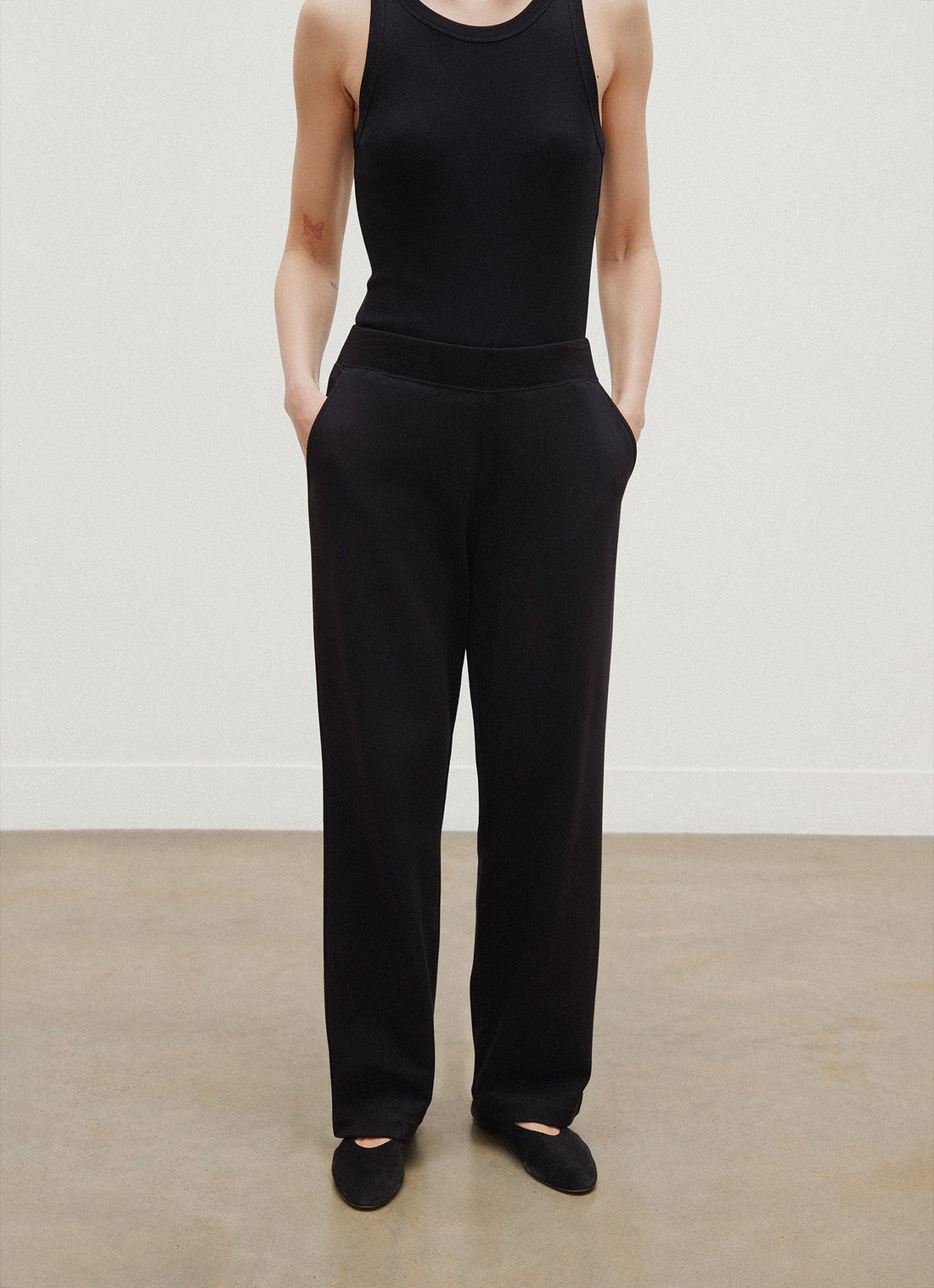Pantalon en molleton Loopback Supima