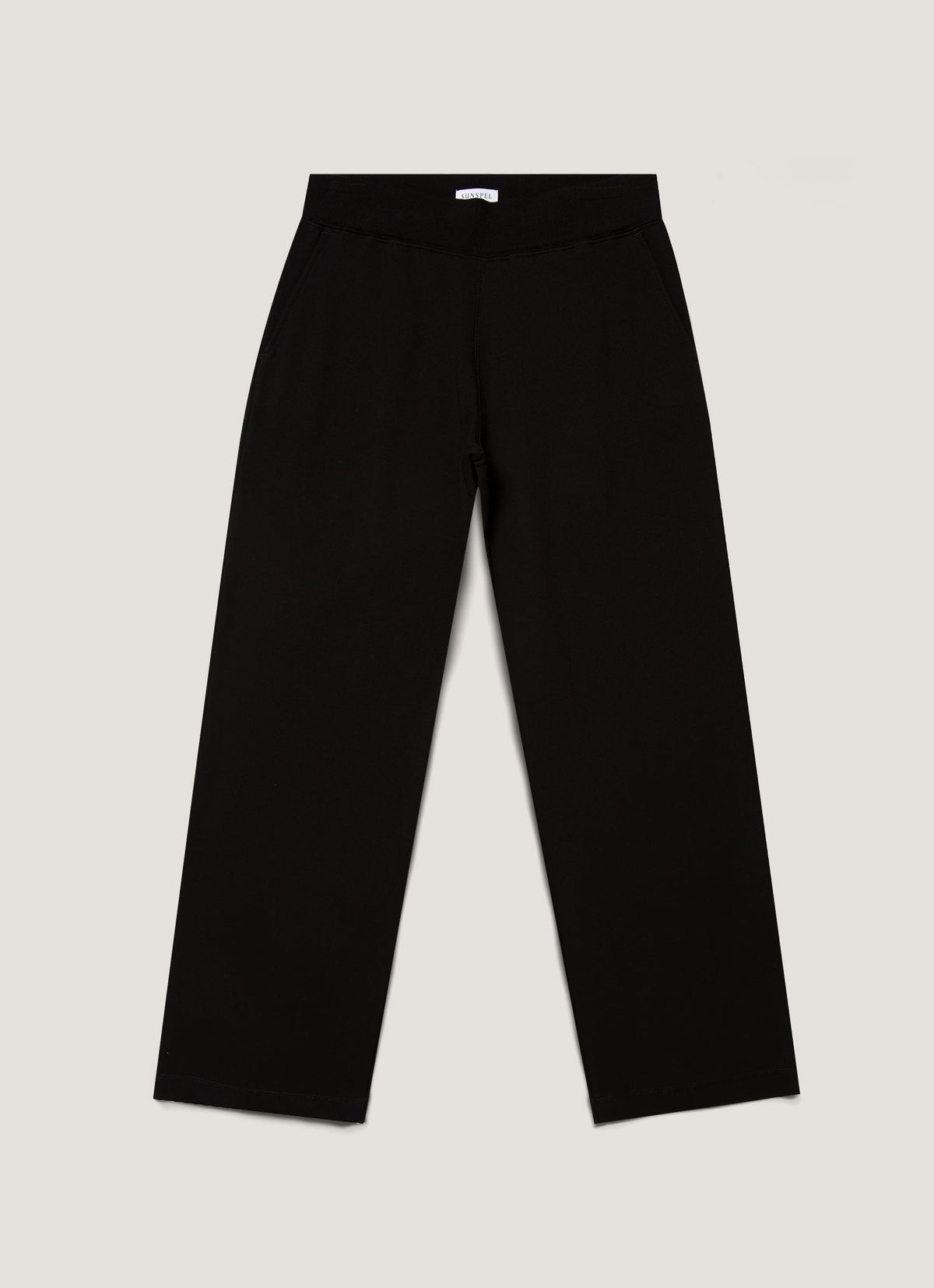 Women's Supima Loopback Sweatpants in Black