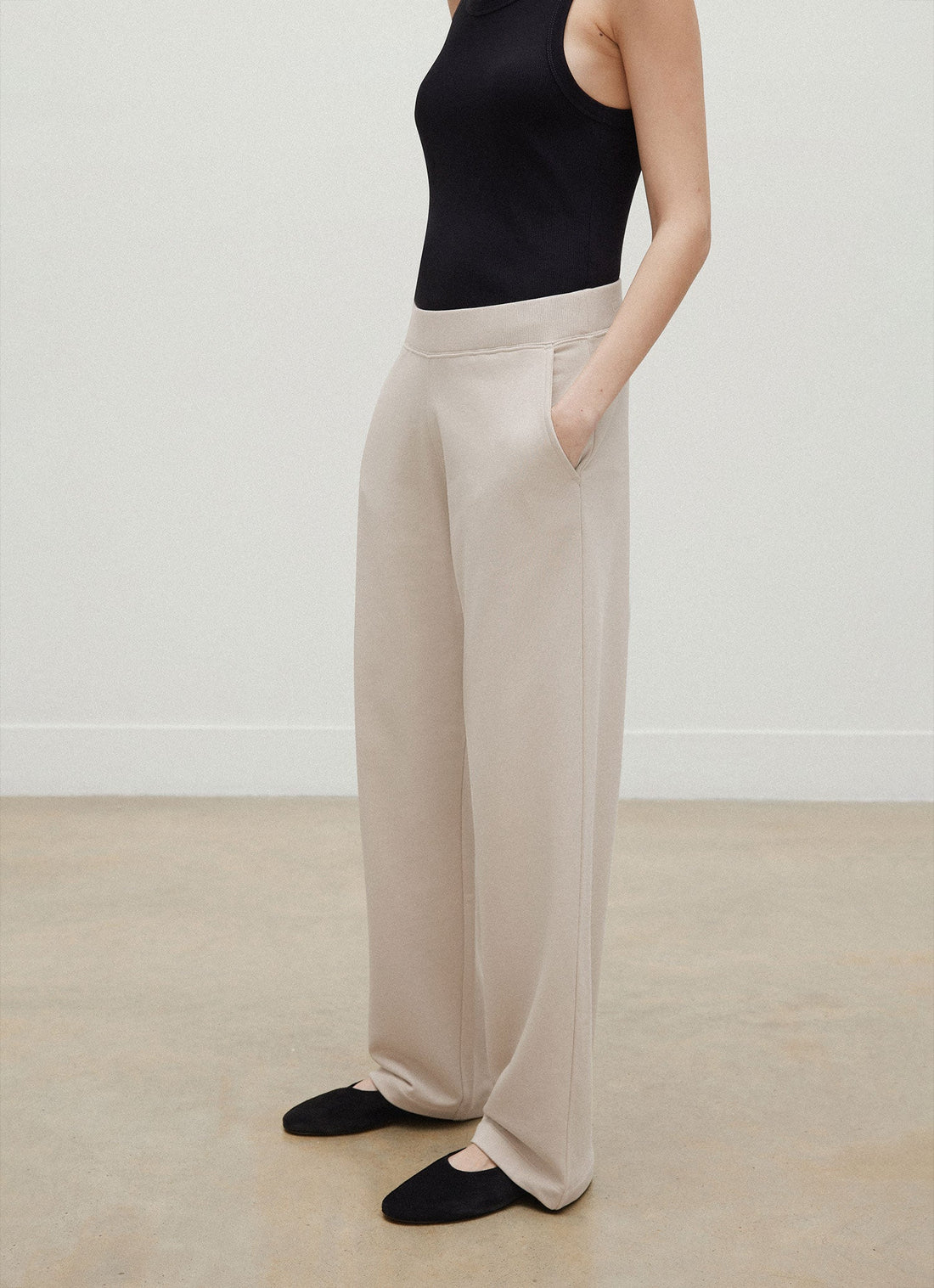 Pantalon en molleton Loopback Supima