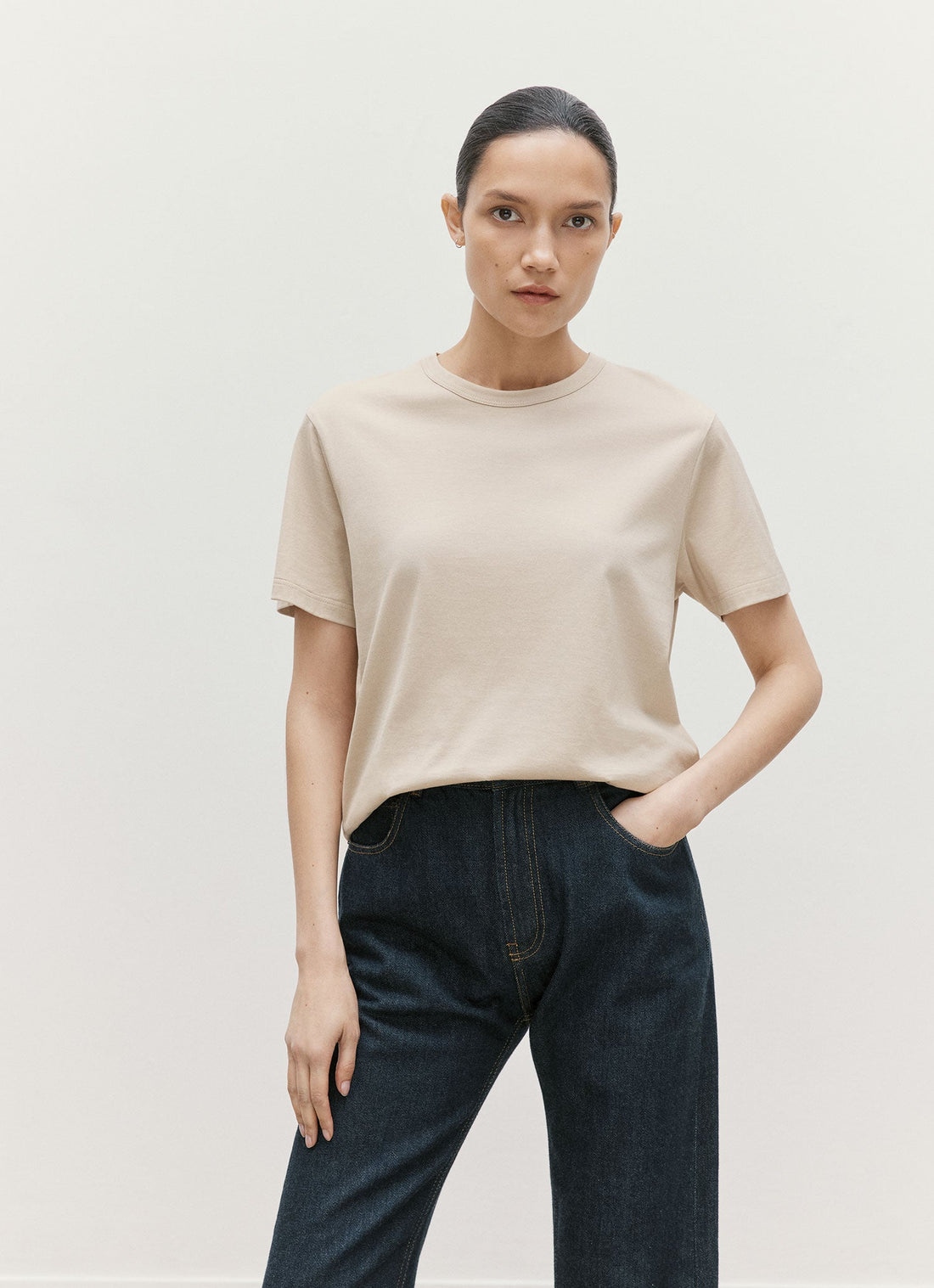 T-shirt à coupe décontractée