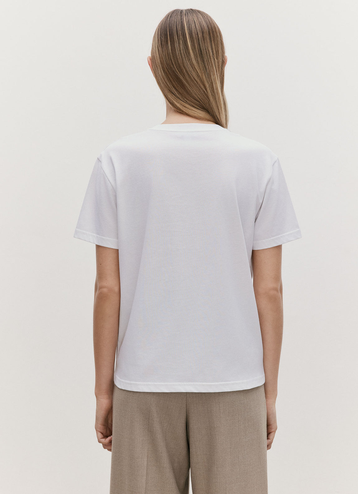 Women's Boy Fit T-shirt in White