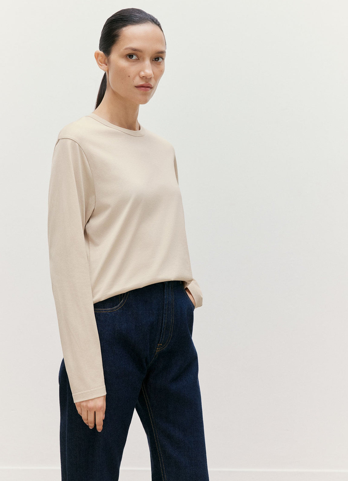 Women's Long Sleeve Everyday T-shirt in Hazelwood
