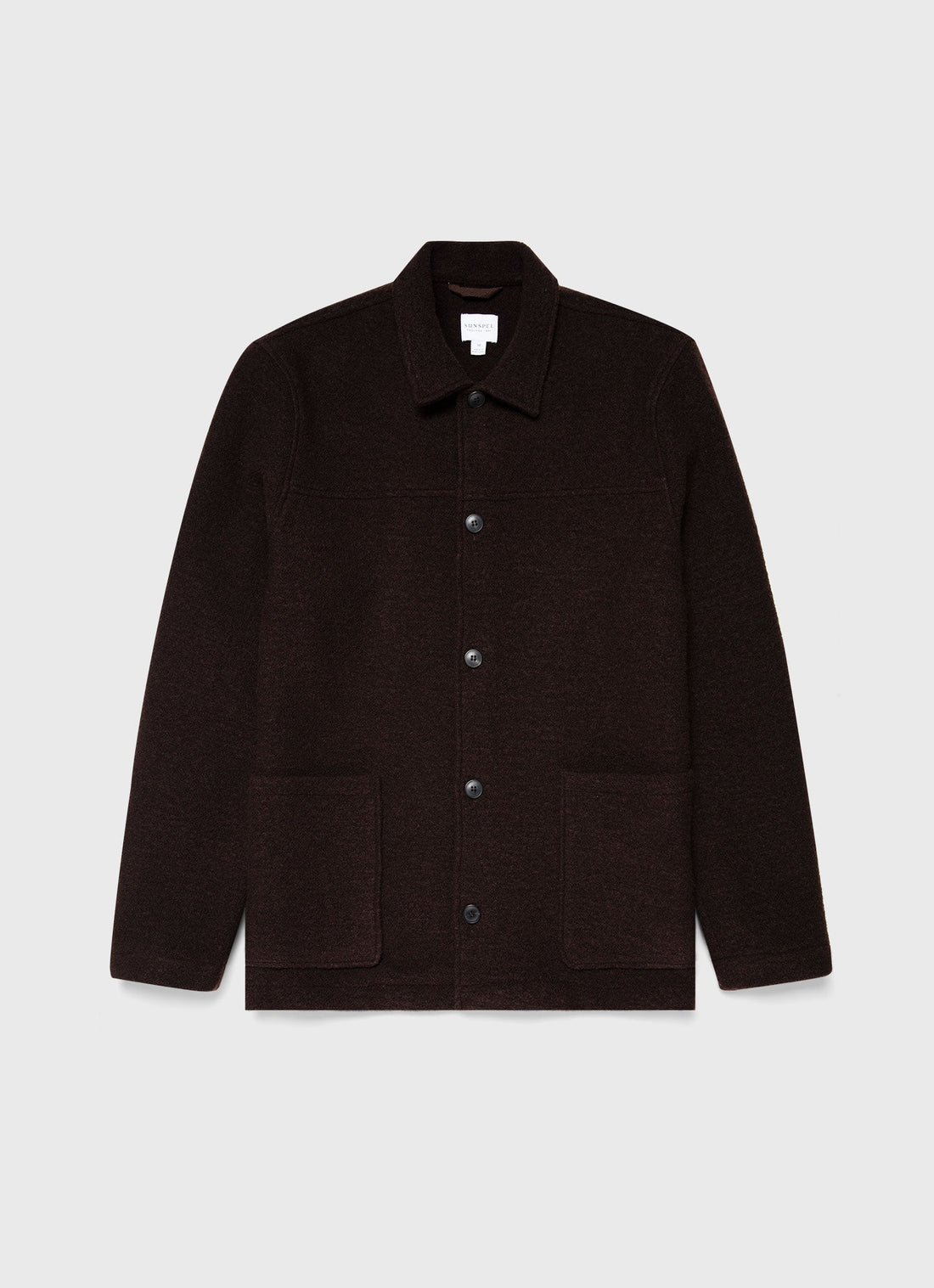 Men's Wool Donkey Jacket in Coffee
