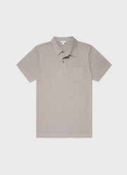 Men's Riviera Polo Shirt in Mid Grey
