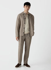 Men's Sea Island Cotton Polo Shirt in Undyed