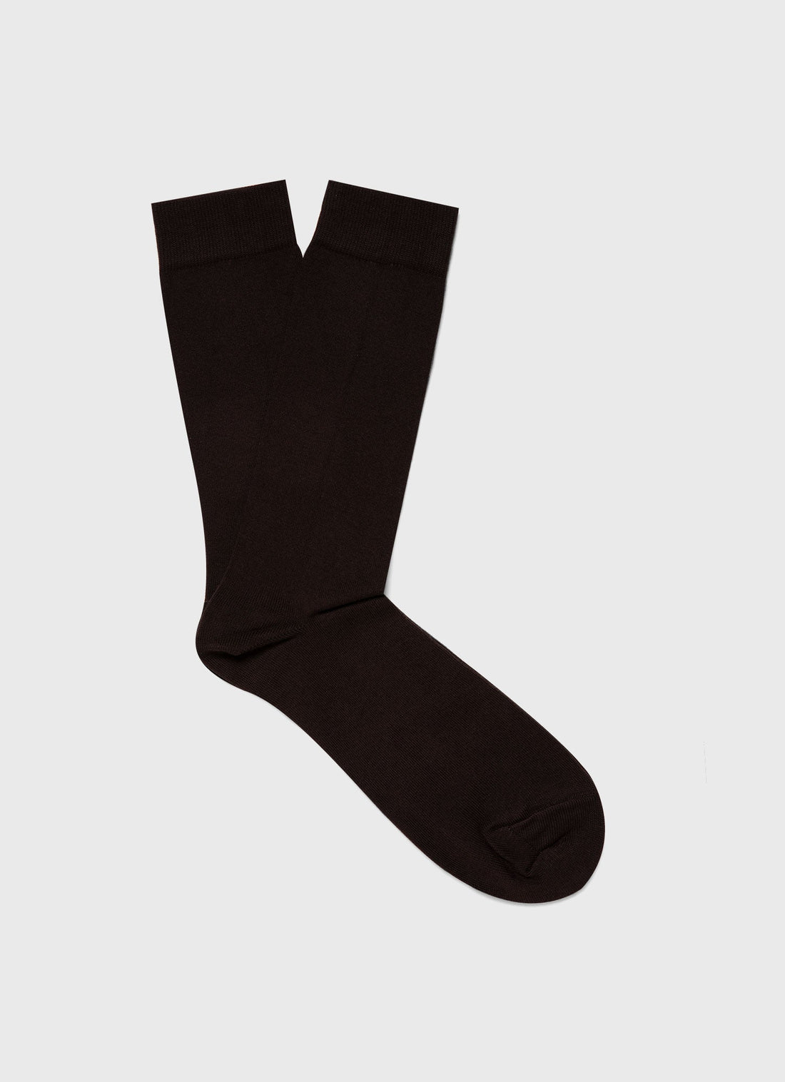 Men's Cotton Socks in Coffee