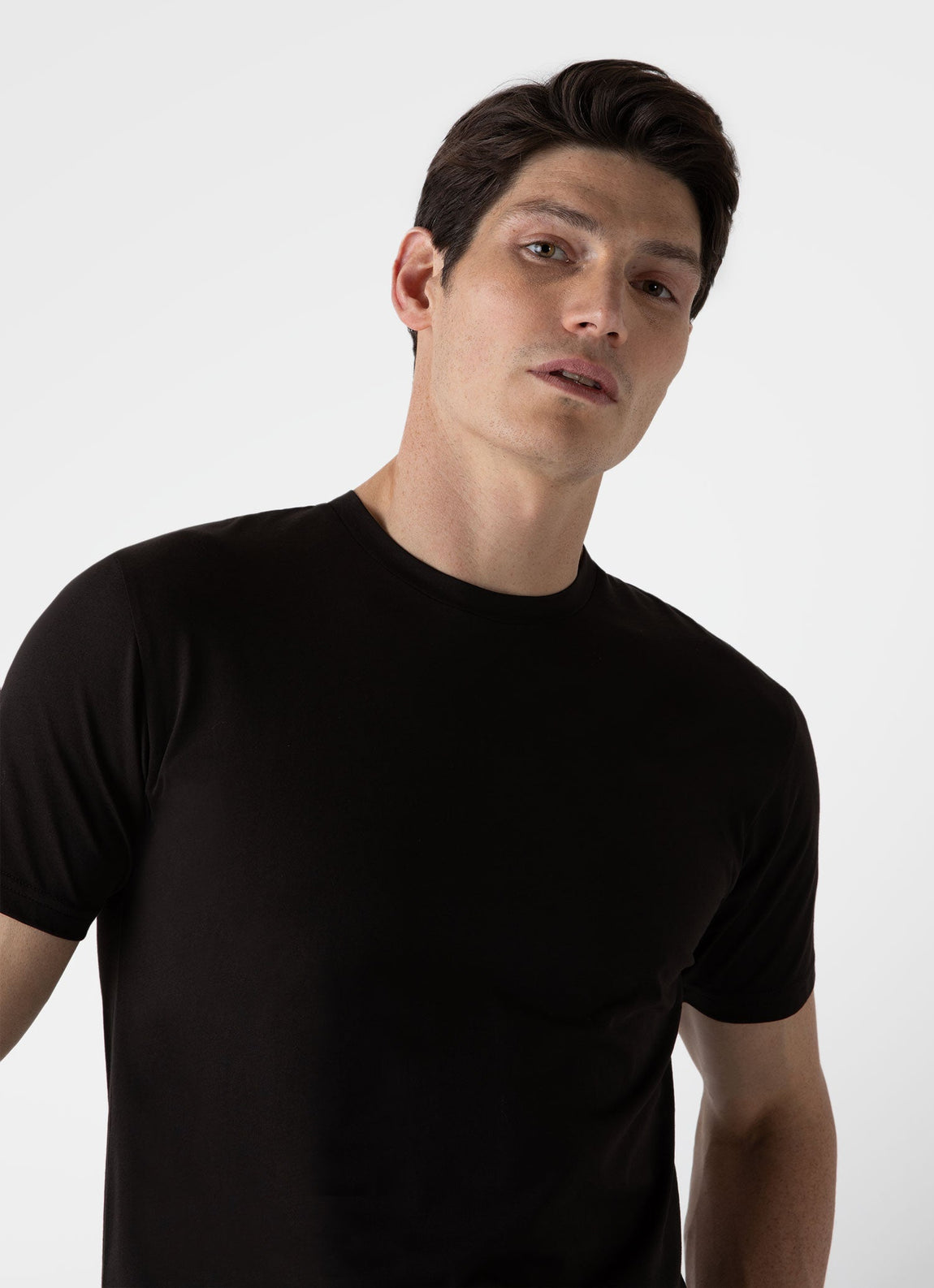 Men's Riviera Midweight T-shirt in Coffee